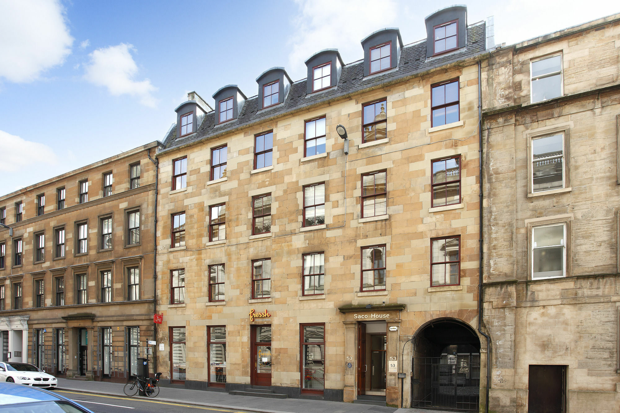 Saco Glasgow - Cochrane Street Extérieur photo